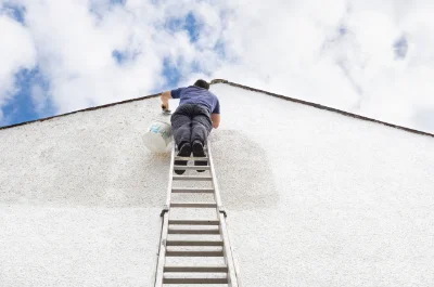 Peinture extérieure à Puyméras — façades et ravalement